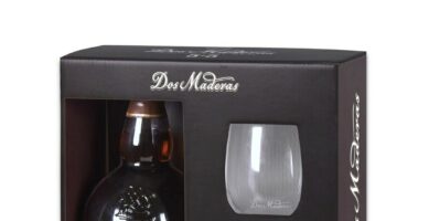 Rum Dos Maderas | PX 5+5 Triple Aged | Cofanetto con 2 Bicchieri | Cl 70