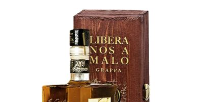 Distilleria Dalla Vecchia | Grappa Libera Nos a Malo 20 Stagioni 41° | Con Astuccio | Cl 70