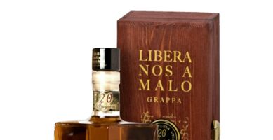 Distilleria Dalla Vecchia | Grappa Libera Nos a Malo 20 Stagioni 48° | Con Astuccio | Cl 70