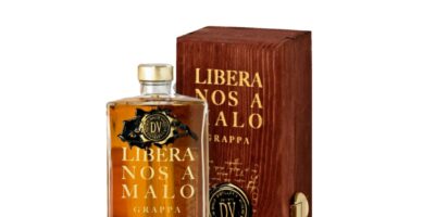 Distilleria Dalla Vecchia | Grappa Libera Nos a Malo 44° | Barrique Americana | Con Astuccio | Cl 50