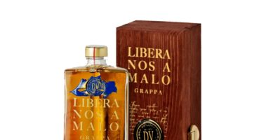 Distilleria Dalla Vecchia | Grappa Libera Nos a Malo 44° | Quercia Francese | Con Astuccio | Cl 50